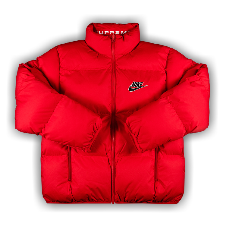 Buy Supreme x Nike Reversible Puffy Jacket 'Red' - SS21J8 RED 