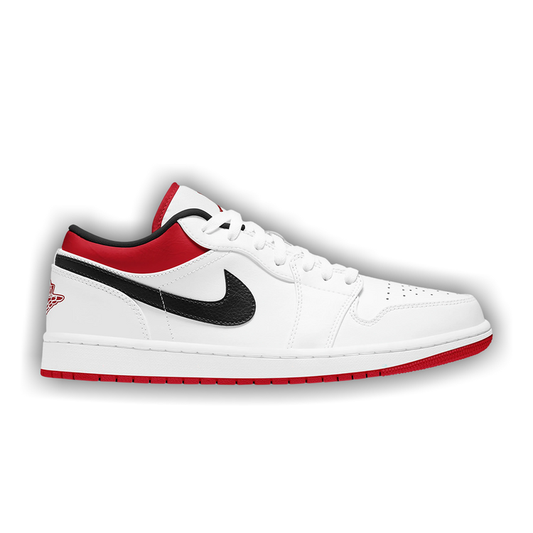 air jordan 1 low trainers white white hyper royal university red pine green