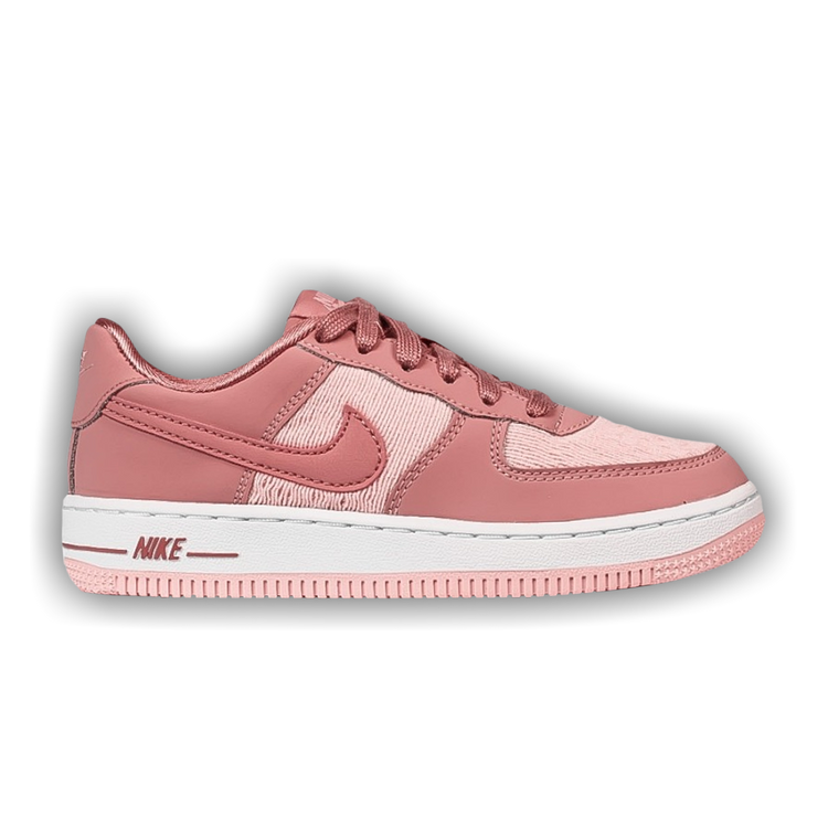 Nike air force 1 lv8 (gs) rust pink/ rust pink-storm pink top