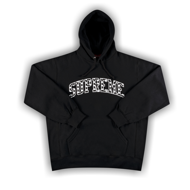 Buy Supreme Hearts Arc Hooded Sweatshirt 'Black' - SS21SW15 BLACK