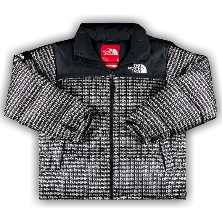 Supreme x The North Face Studded Nuptse Jacket 'Black' | GOAT