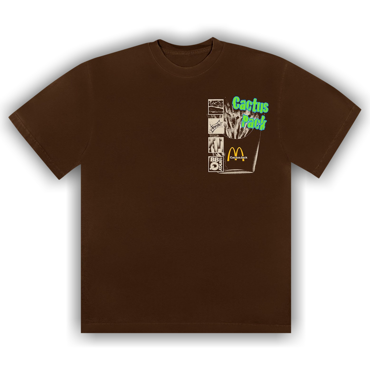 Travis Scott Cactus Trails Assn T-Shirt Brown Men's - SS20 - US
