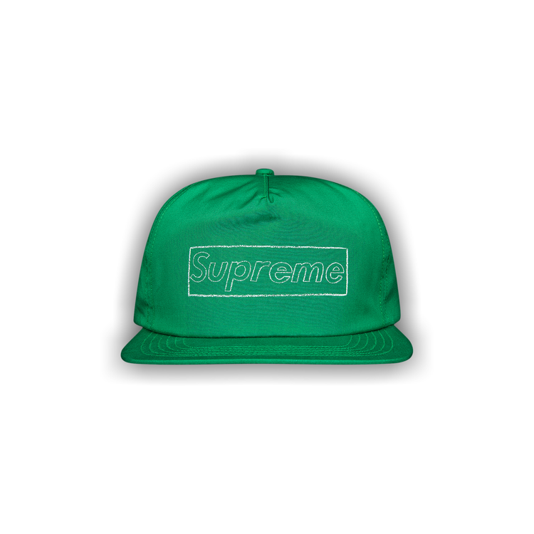 Supreme x KAWS Chalk Logo 5-Panel 'Green