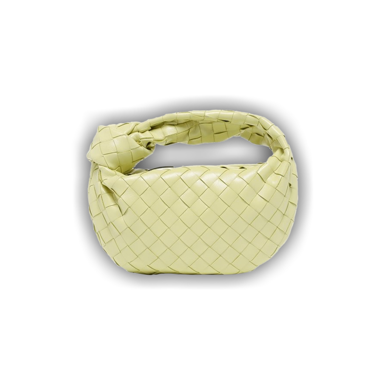 Bottega Veneta Mini Jodie Bag in Ice Cream & Silver