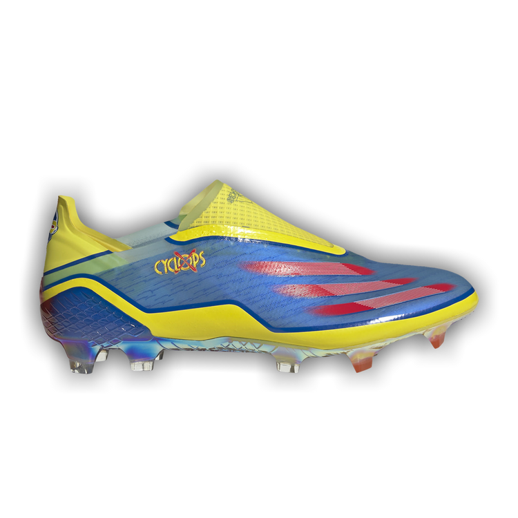 Buy Marvel x adidas X Ghosted+ Laceless FG 'Cyclops' - FW6907 | GOAT