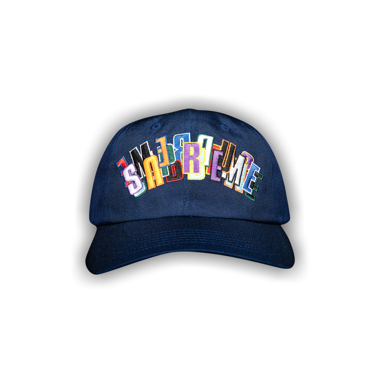 Buy Supreme Stacked Cordura 6-Panel 'Navy' - SS21H94 NAVY 