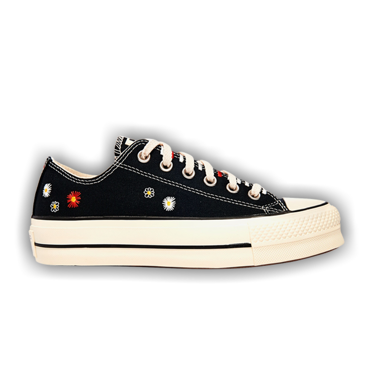 Buy Converse Wmns Chuck Taylor All Star Lift Low 'Daisy Embroidery