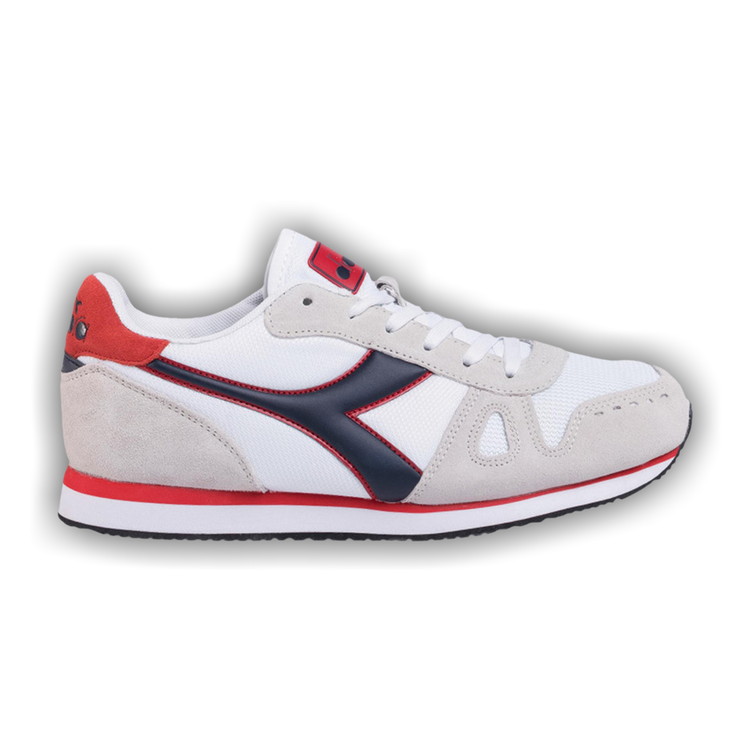 Buy Diadora Simple Run 'White Red' - 101 173745 01 20006 | GOAT