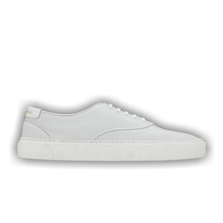 Buy Saint Laurent Venice 'White Perforated' - 587415 1JZ80