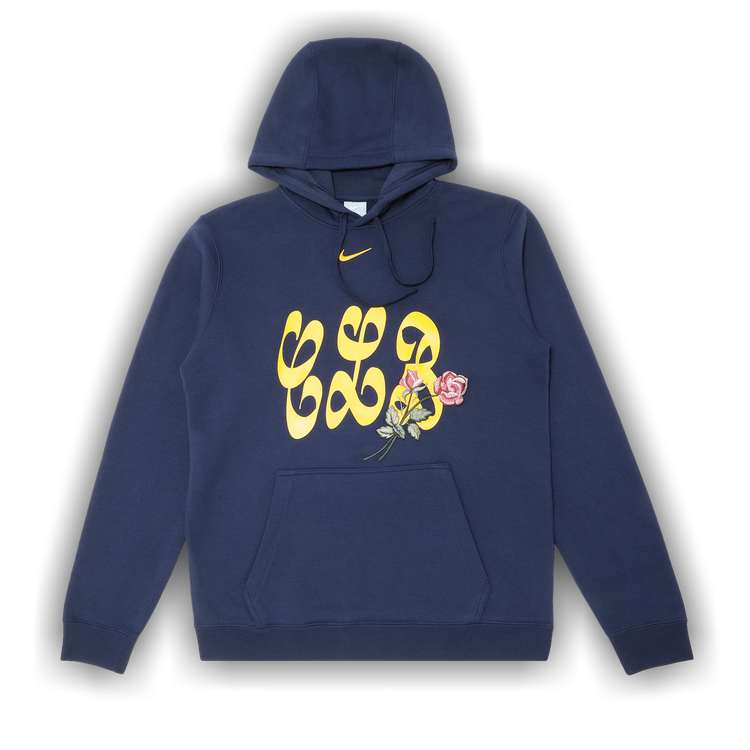 nike clb hoodie blue