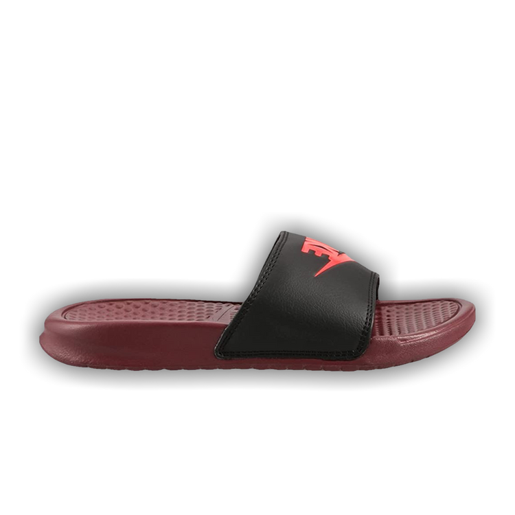 Nike benassi noir jordan top