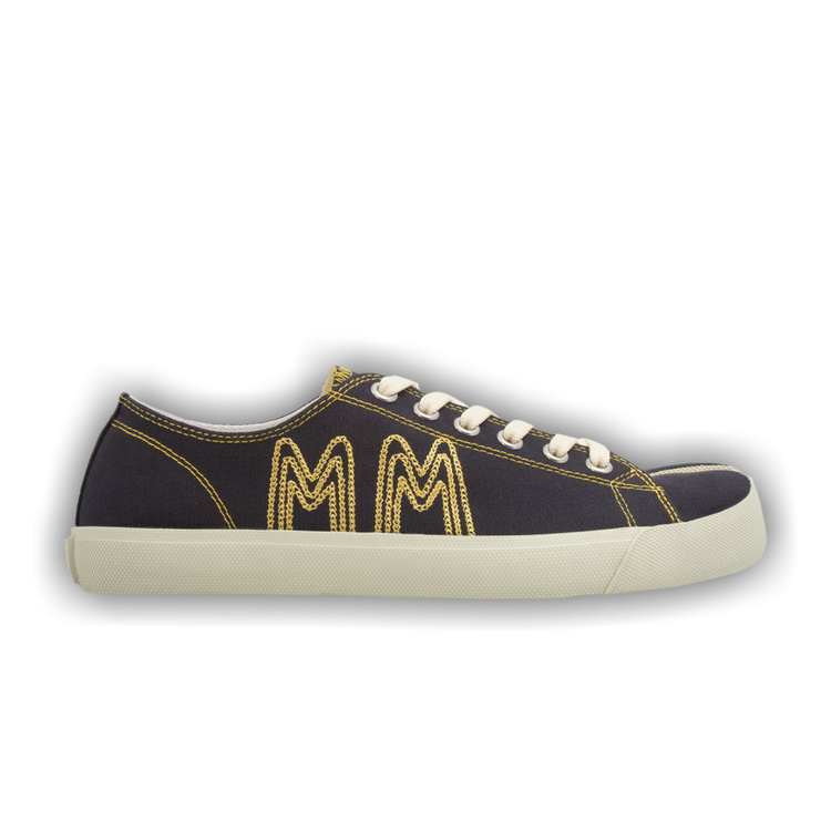 Buy Maison Margiela Tabi 'Embroidered Logo - Navy