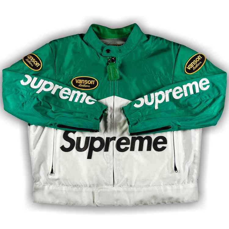 Supreme x Vanson Leathers Cordura Jacket 'Green'