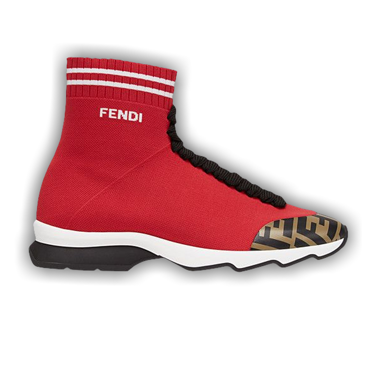 fendi sneakers red