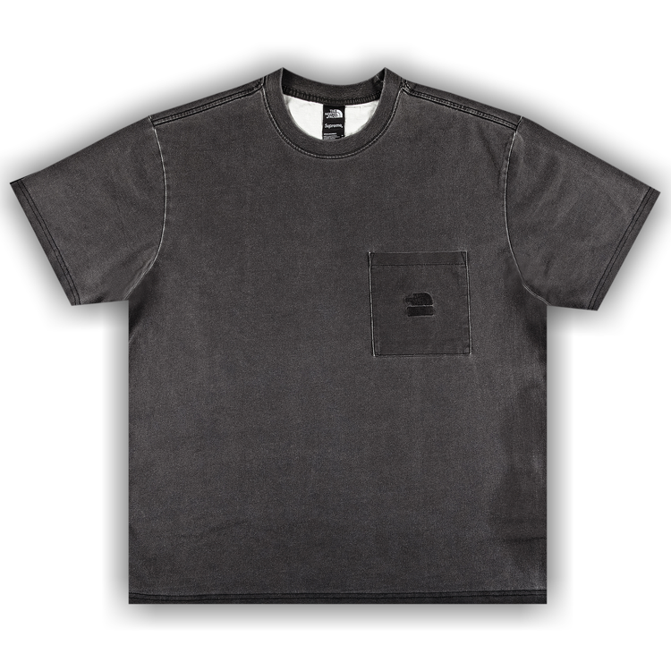 Buy Supreme x The North Face Pigment Printed Pocket Tee 'Black