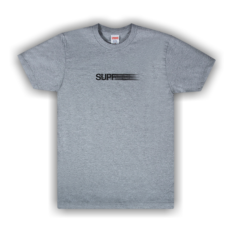 Buy Supreme Motion Logo T-Shirt 'Heather Grey' - SS16T40 HEATHER