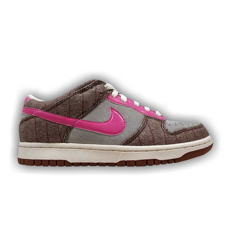 Nike Wmns Dunk Low NKE 'Plaid - Granite Pinkfire'