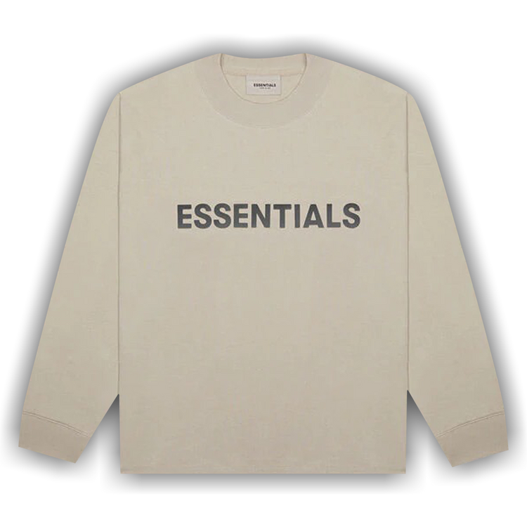 Size s Fear of God Essentials Long-Sleeve T-Shirt 'Tan'