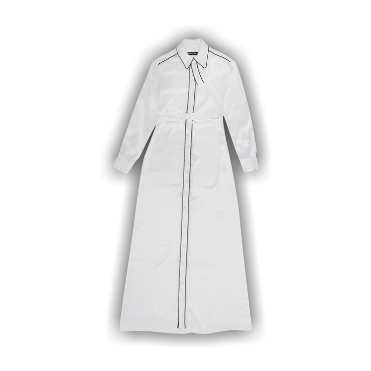 オールインワン・サロペット Y/Project Chemisier Dress With Asymmetric Collar Y. Project Chemisier Dress With Asymmetric Collar in White