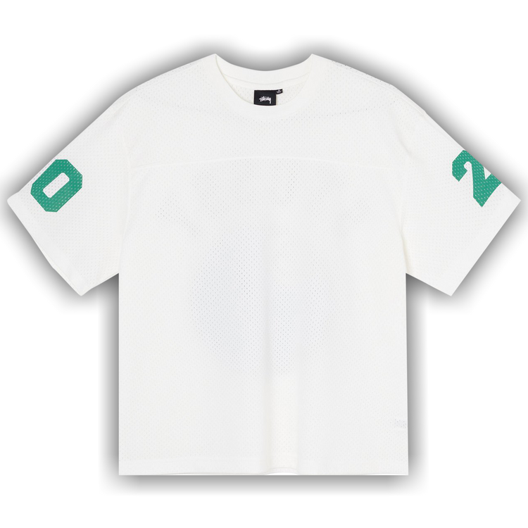 Buy Stussy Mesh Football Jersey 'Natural' - 1140253 NATU | GOAT