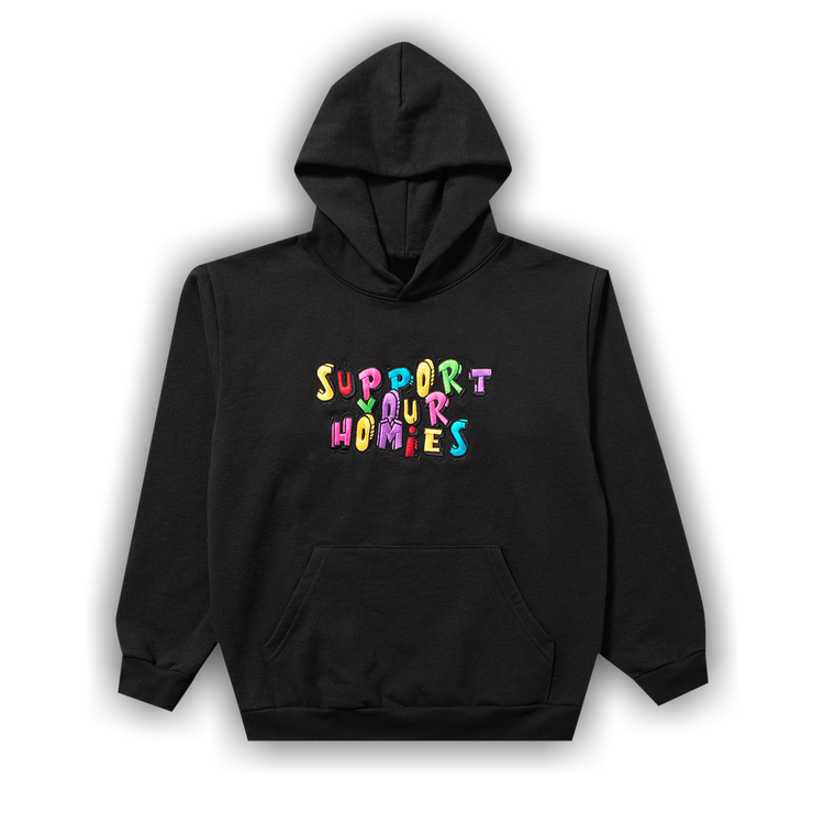 Buy Bricks u0026 Wood Support Your Homies Hoodie 'Black' - BLKSYHHDE BLAC | GOAT
