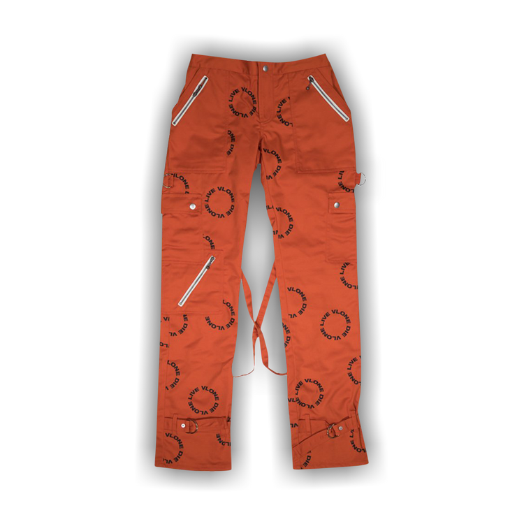 Vlone pants orange top
