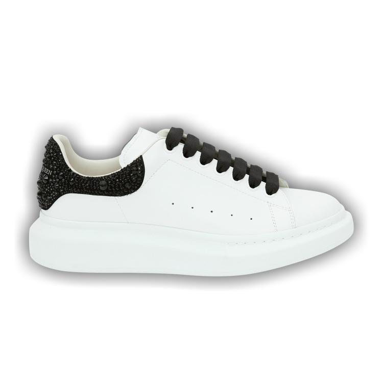 Alexander McQueen Oversized Sneaker 'White Black Crystal'