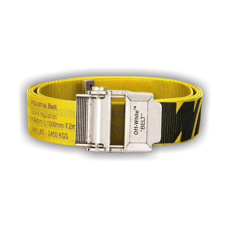 Buy Off-White 2.0 Industrial Belt 40 Mm 'Yellow Buy Off-White 2.0 Industrial Belt 40 Mm 'Yellow