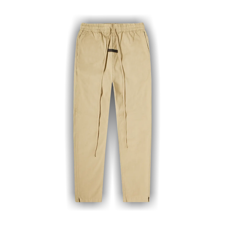 Buy Fear of God Essentials Twill Pants 'Khaki' - 130SP212030F | GOAT