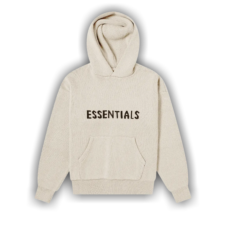 Buy Fear of God Essentials Knit Hoodie Moss 192SP212055F GOAT