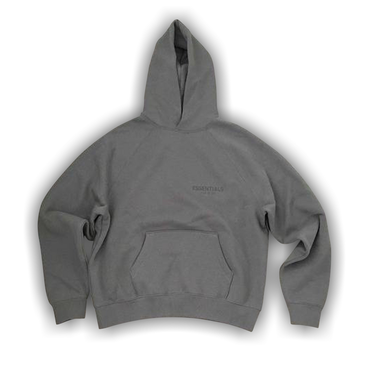 Fear of god essentials hoodie cement store