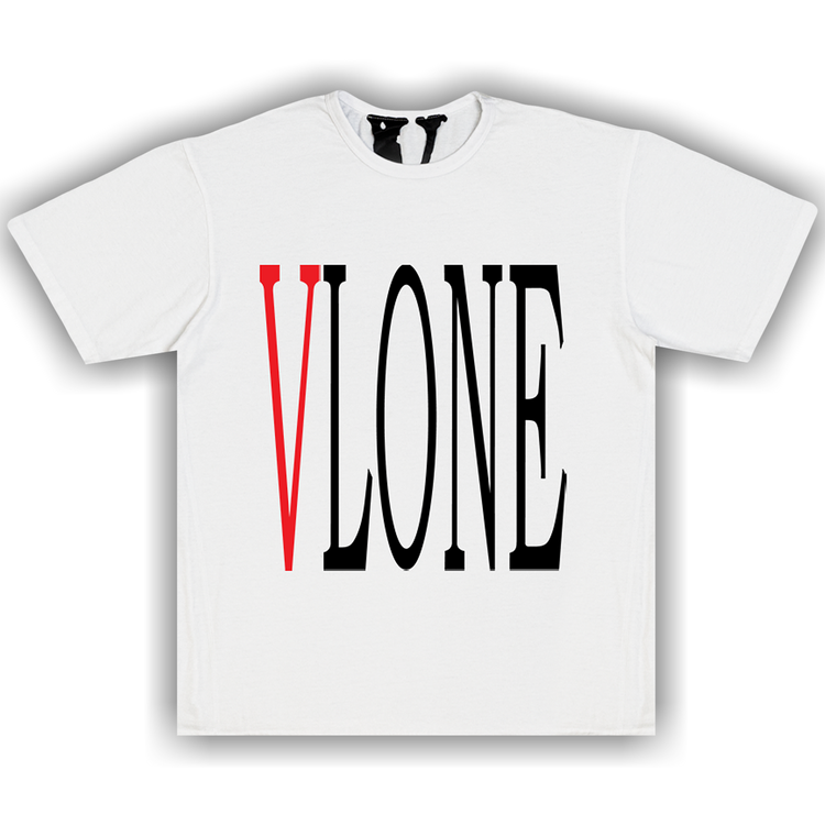Buy Vlone Staple T-Shirt 'White/Red' - 1020 1SS210103STS WHRD | GOAT