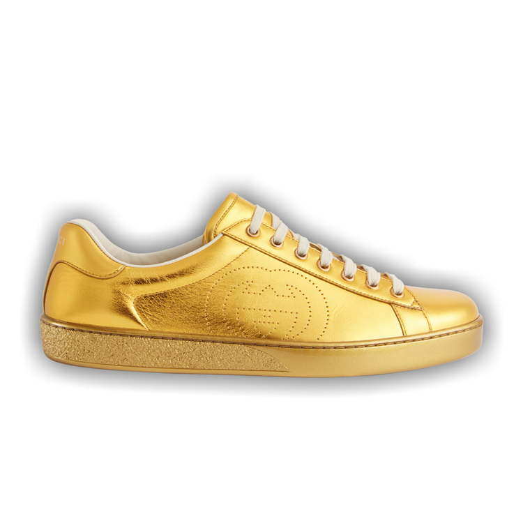 Buy Gucci Ace 'Interlocking G - Gold' - 599147 B8B20 8016 | GOAT