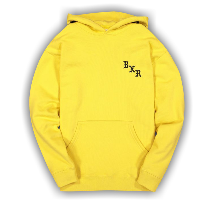 Buy Born x Raised Embroidered Logo Relaxed-Fit Hoodie 'Yellow' - B0005TNAL  YELL | GOAT
