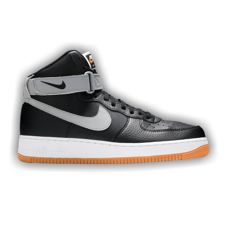 Nike air force 1 high 07 deals (black/white-wolf grey)