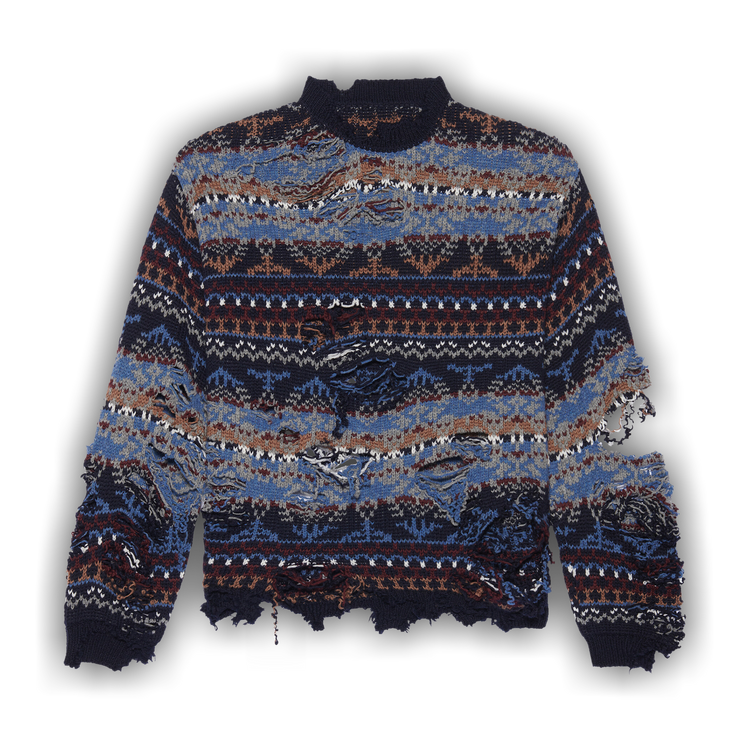 Balenciaga multicolor sweater sales