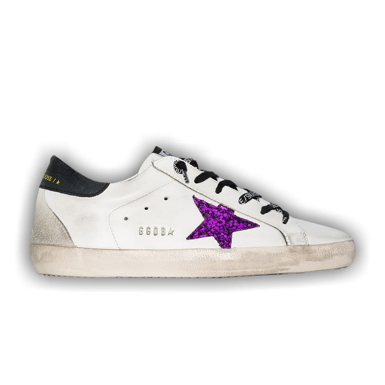 Golden goose sneakers purple star clearance