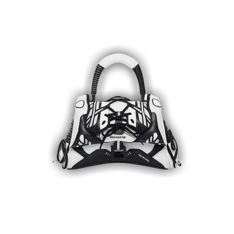 Buy Balenciaga Sneakerhead Small Top Handle Bag 'Black/White