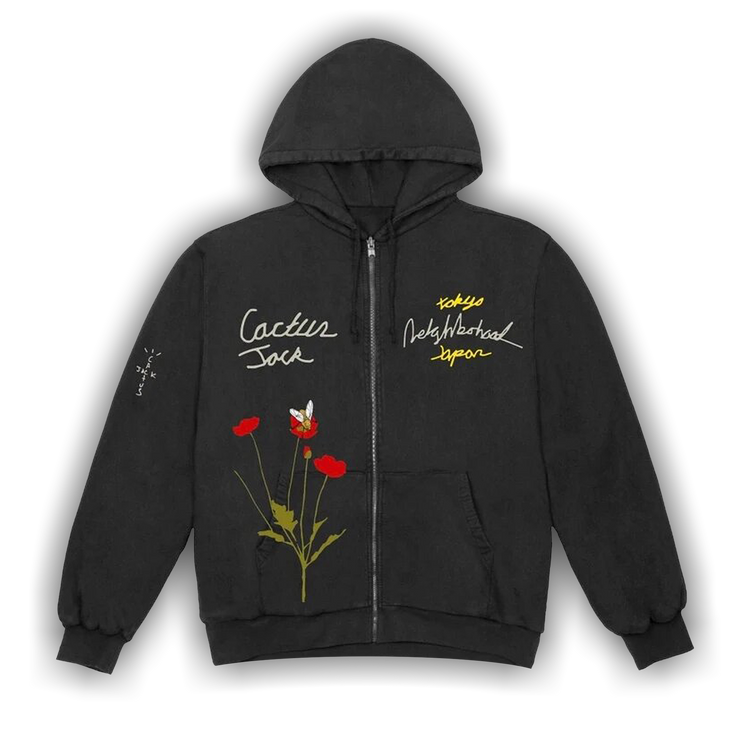 Travis scott no loitering hoodie 2025 black