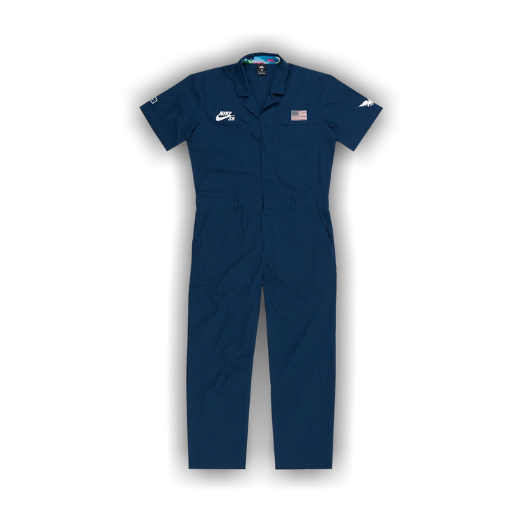 Buy Nike SB x Parra USA Federation Kit Skate Coveralls 'Brave Blue