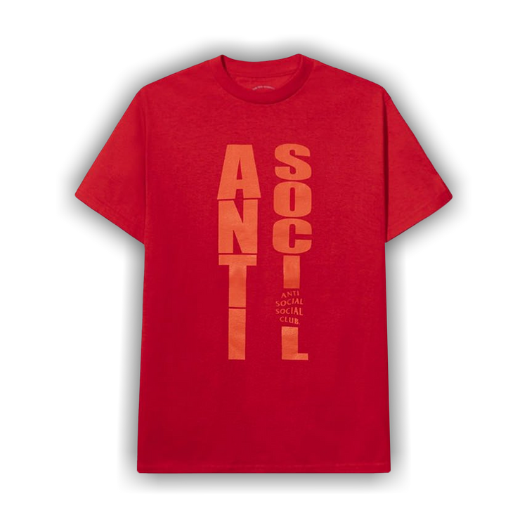 Buy Anti Social Social Club Everything You Want Tee Red 0657 100000103EYWT RED GOAT CA