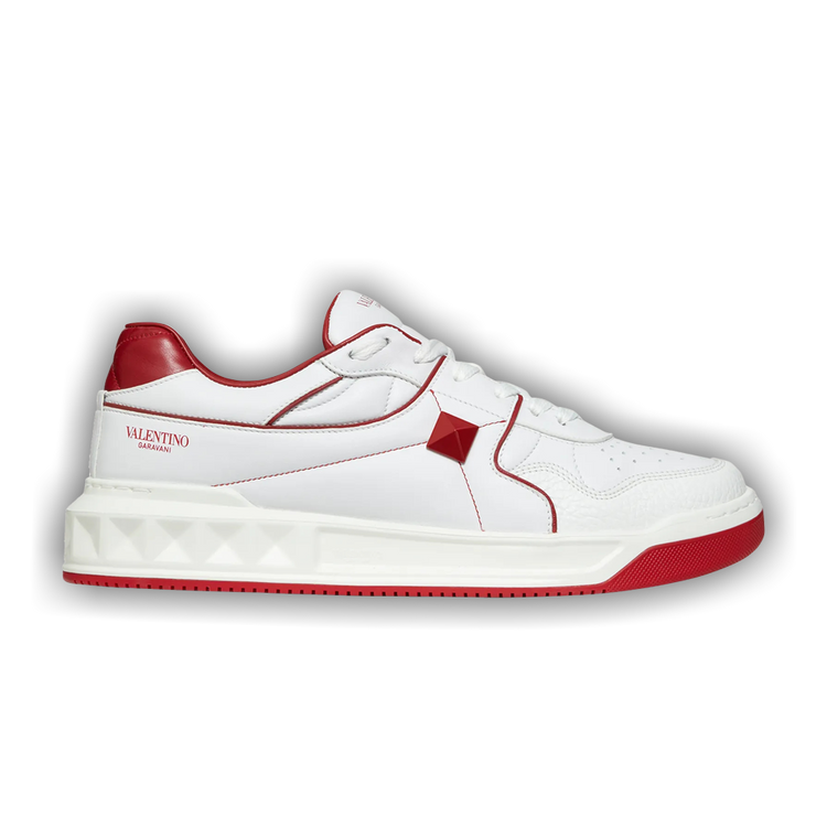 VALENTINO｜SNEAKERS (5Y0S0E71 NWN 00A / 5Y2S0E71 NWN 00A Buy Valentino One Stud Low 'White Red' - WY2S0E71 NWN R81 | GOAT