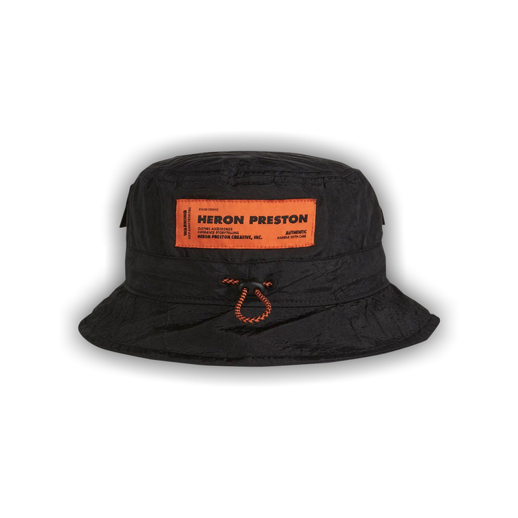 Buy Heron Preston Bucket Hat 'Black' - HMLB005F21FAB0011000