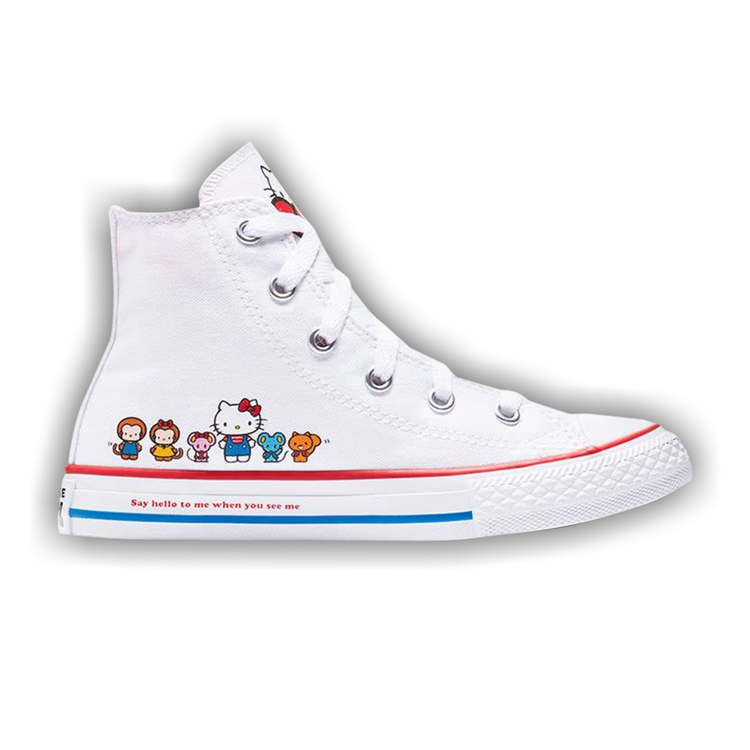 Buy Hello Kitty x Chuck Taylor All Star High GS White 362945C GOAT