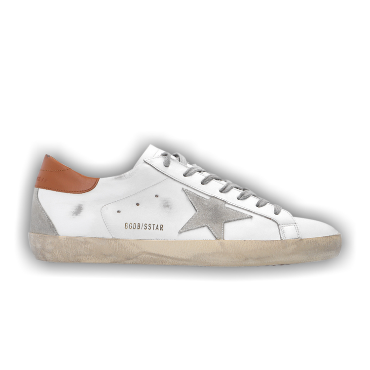 ゴールデングース GWF00102 F002182 10803 Women's Super-Star sneakers with suede star and brown heel tab