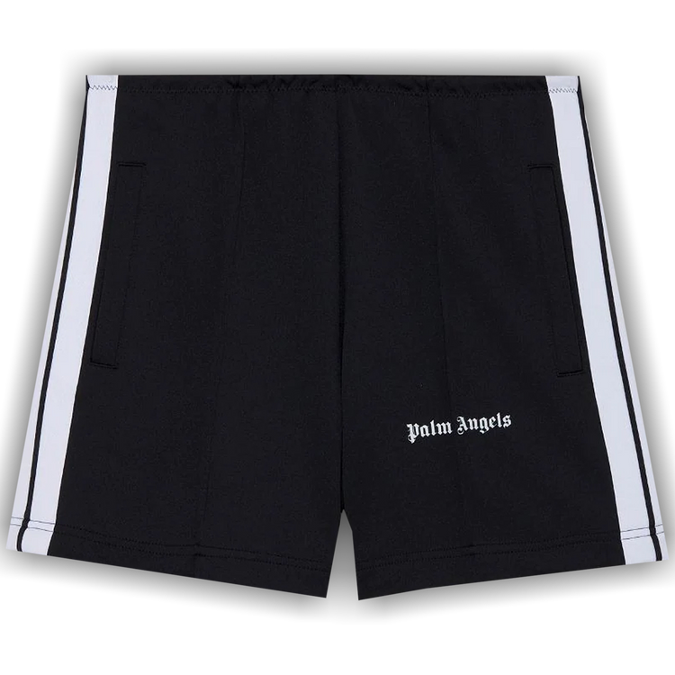 Palm Angels PWCA105S23FAB0011001 関税送料込 NET LOGO SPLIT PANTS in IVORY - FUCHSIA for Women | Palm Angels®