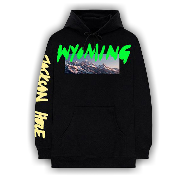 Buy Kanye West Wyoming Hoodie Black 2076 100000106WH