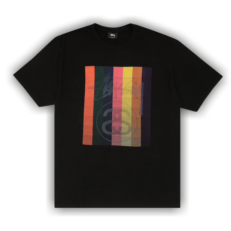 Buy Stussy Colour Squares Tee 'Black' - 0535 100000103CST
