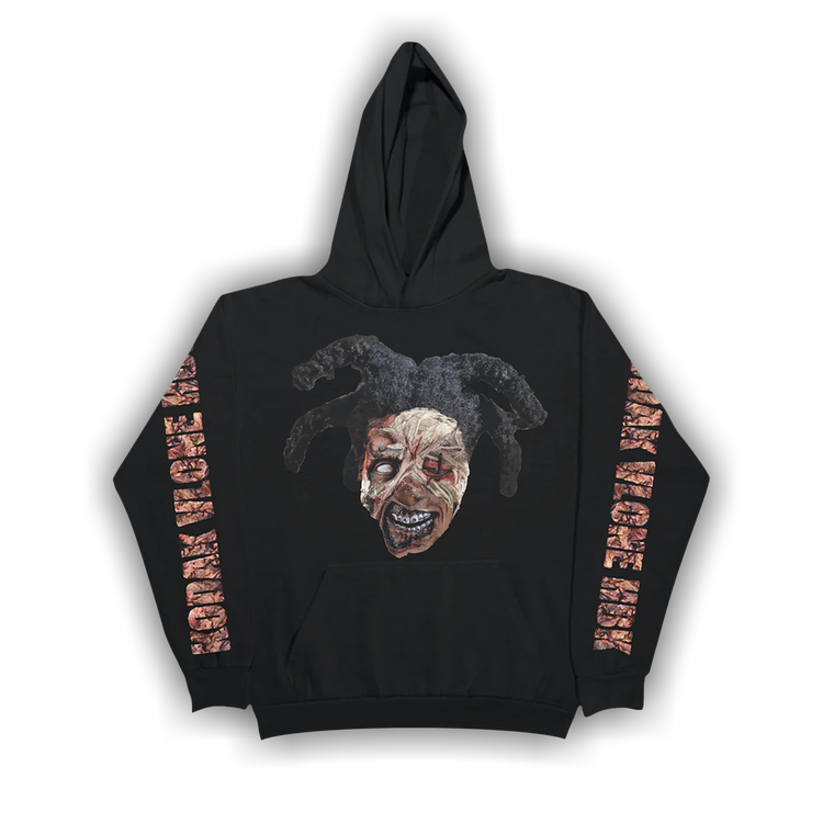 Buy Vlone x Kodak Black Zombie Hoodie 'Black' - 1020 1SS210106XKBZ