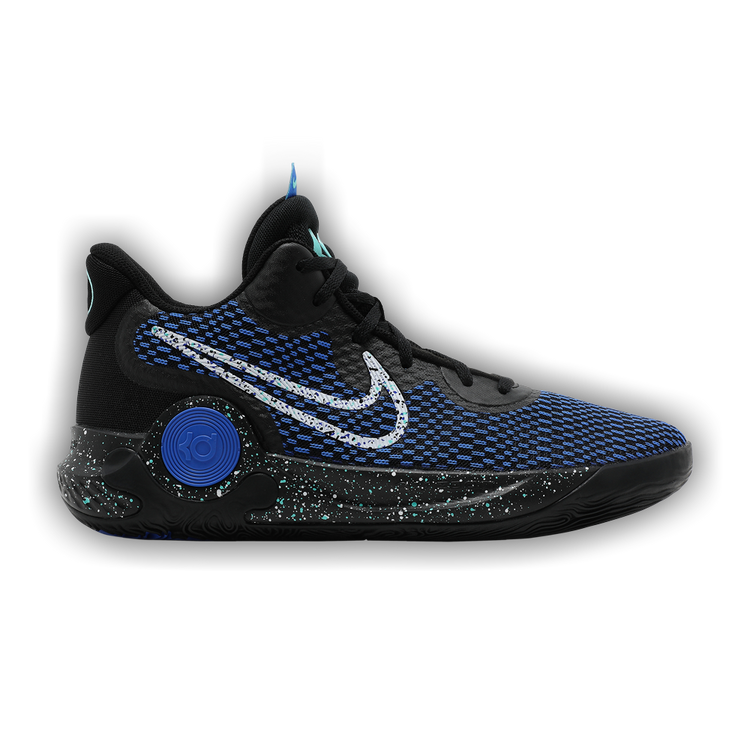Kd shoes black and blue best sale